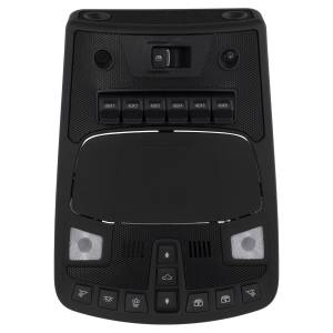 Ford Motorcraft Overhead Console, Ford (2017-22) Super Duty (with upfitter switches - Ebony/Black) w/ Sunroof Questions & Answers