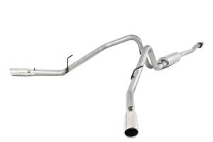 MBRP Cat Back Exhaust, Ford (2009-11) F-150. 4.6L & 5.4L, EC/CC, Dual Split Side, Aluminized Questions & Answers